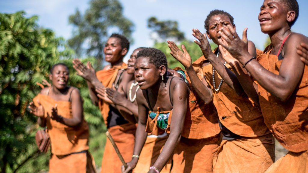The Batwa Dancing; Cultural Experience Bwindi Impenetrable National Park