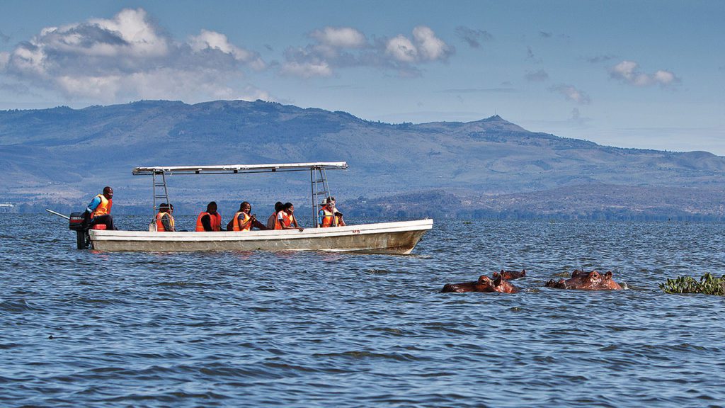 Boat Safari in Kenya