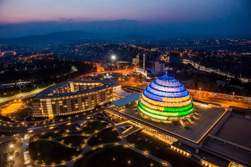 Kigali Rwanda Night Sky in UHD