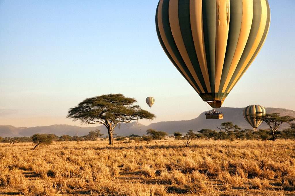 Hot Air Balloon Masai Mara Africa Kenya Safaris