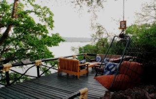 A DINING PLACE AT MURCHISON RIVER LODGE