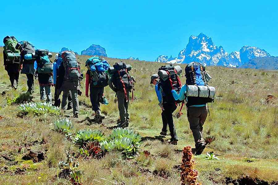 Climb Mount Kenya