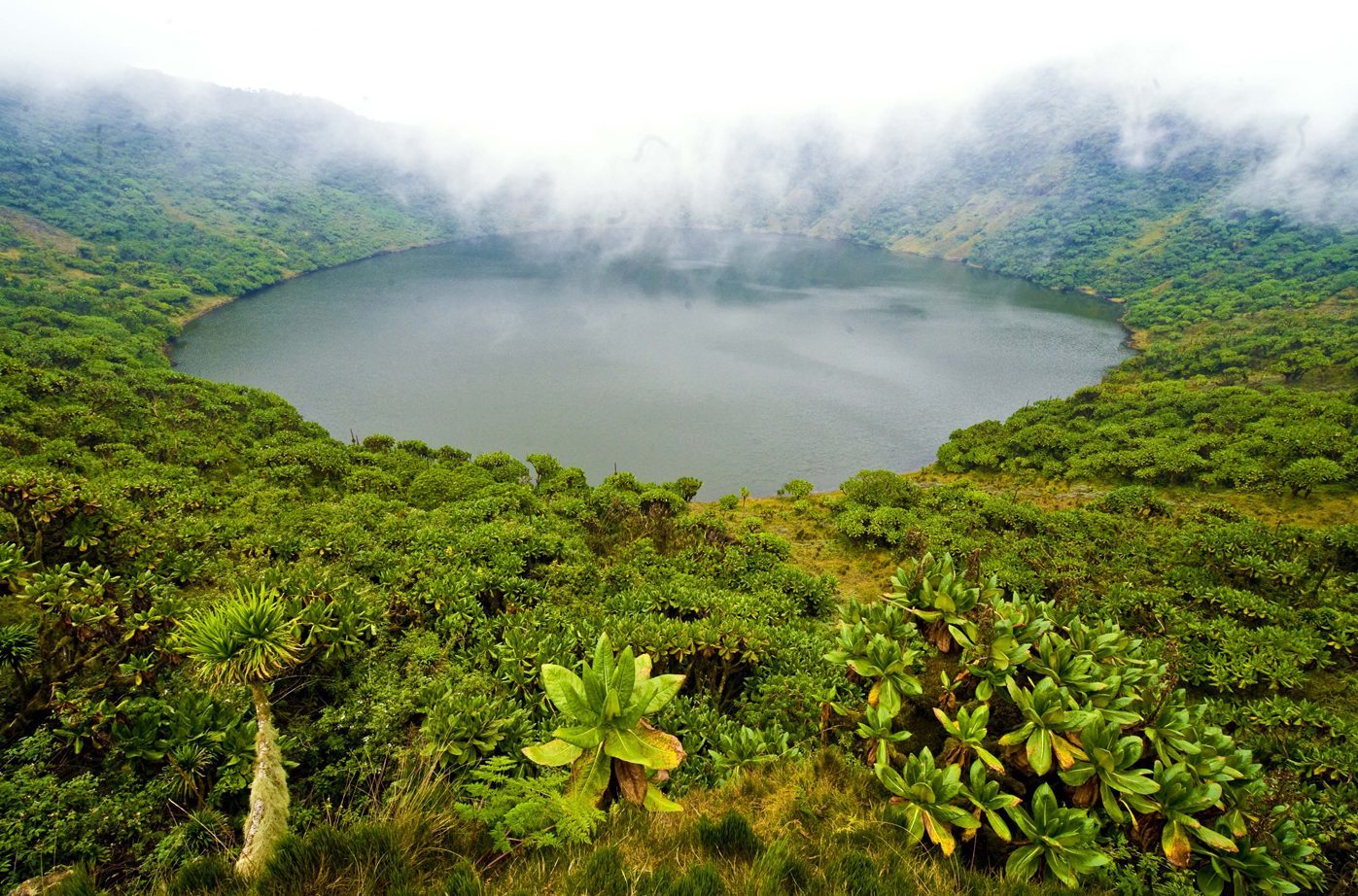 Hiking Mount Bisoke in Rwanda